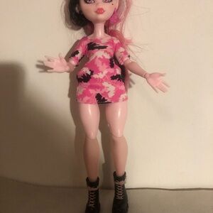 Monster High Draculaura 2022 G3 Reboot Nude Doll OOAK variant